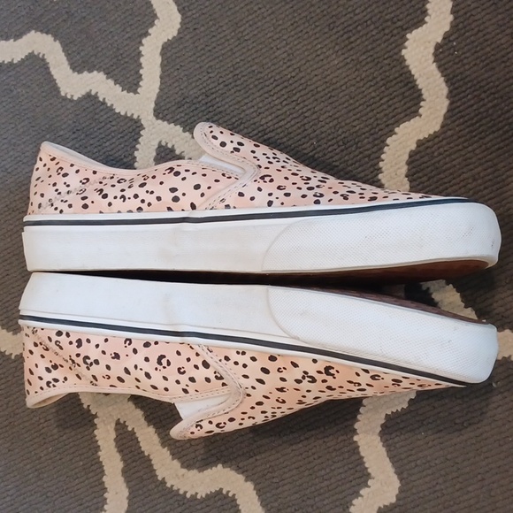Vans Leila Hurst Animal Print Slip On Sneakers Women's 10 - Picture 10 of 16